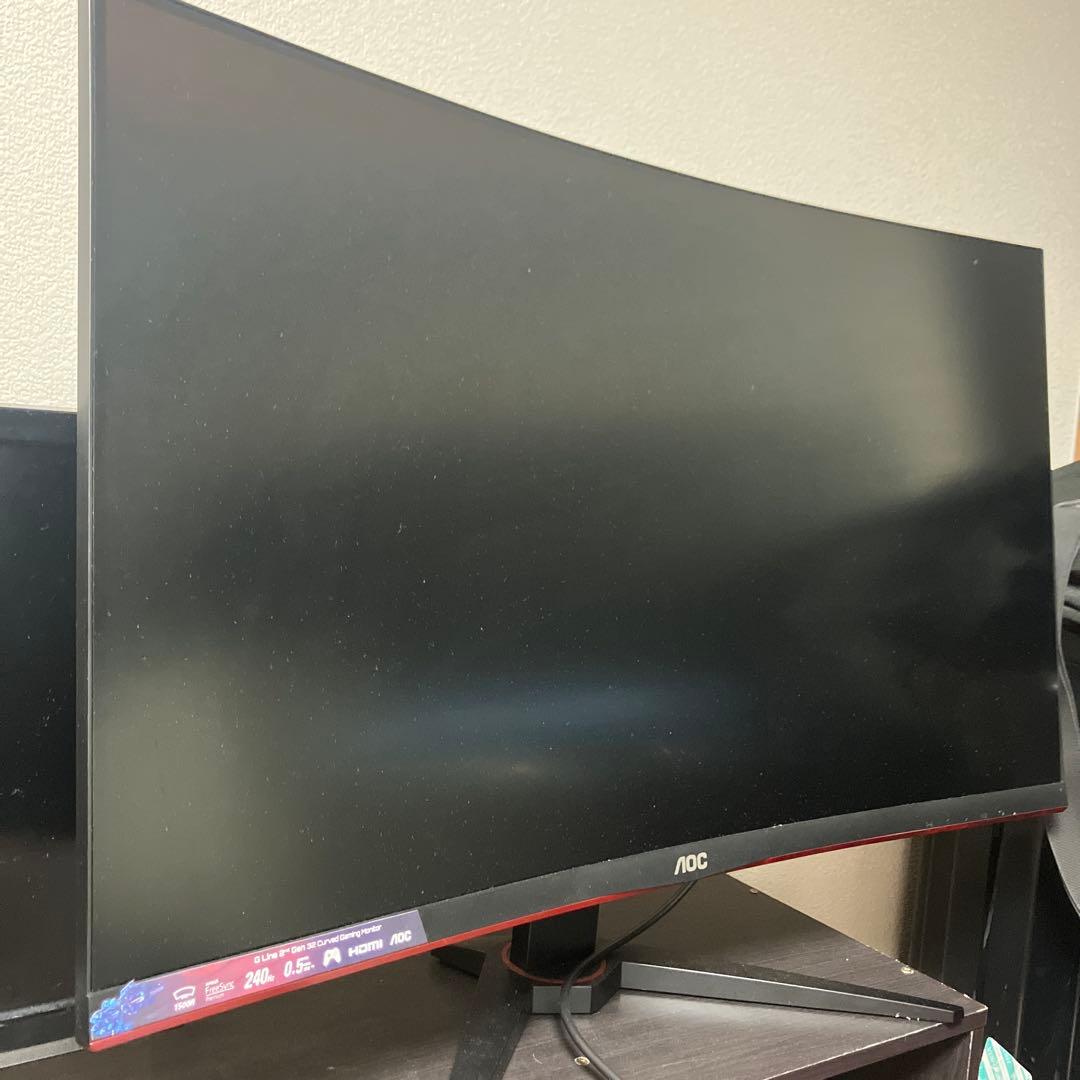 【7/1まで】AOC C32G2ZE 32インチ ゲーミングモニター