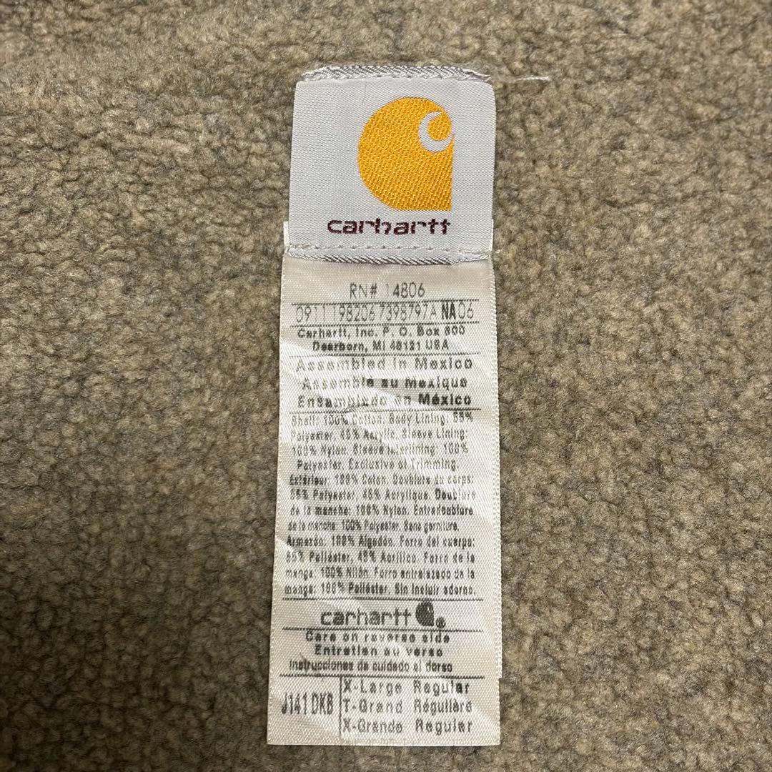 カーハートのシエラジャケット　ボアジャケットダックジャケットアクティブジャケット