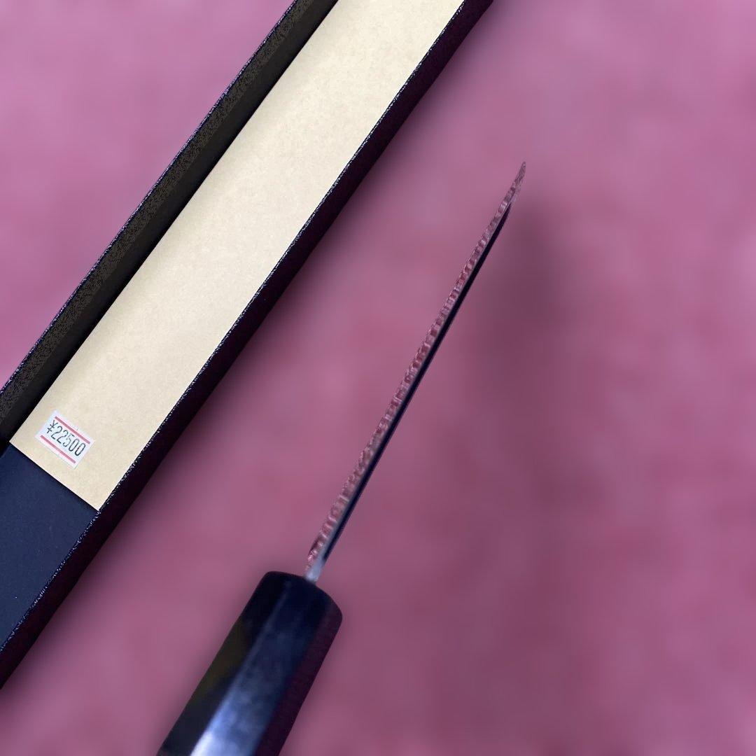 銀三　両刃　特製万能型ペティ包丁 150㎜ 5寸