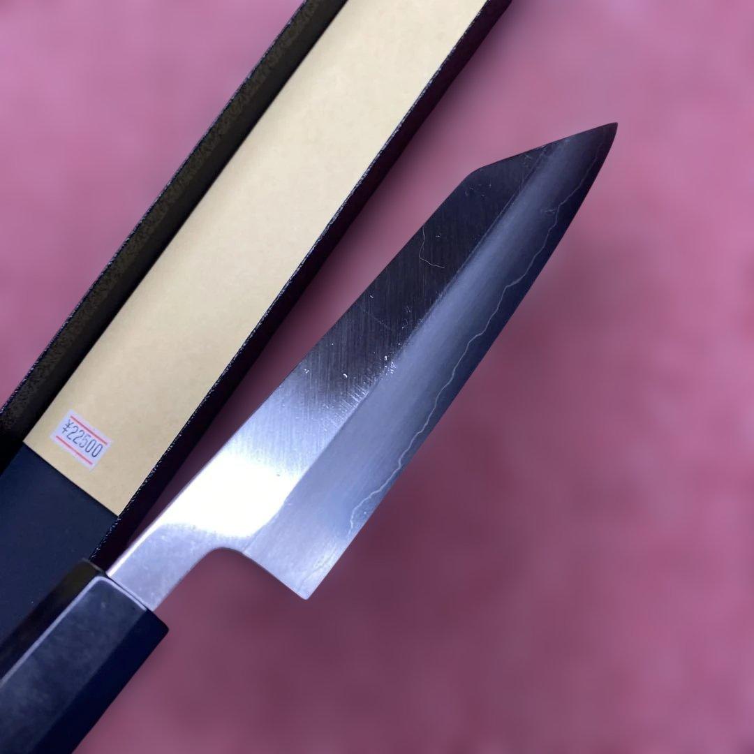 銀三　両刃　特製万能型ペティ包丁 150㎜ 5寸