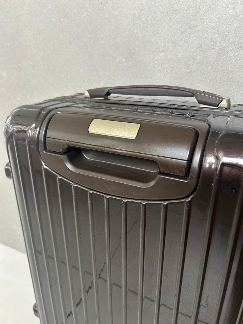 【メル様】RIMOWAサルサデラックス４輪_32㍑（チョコブラウン）機内持込可