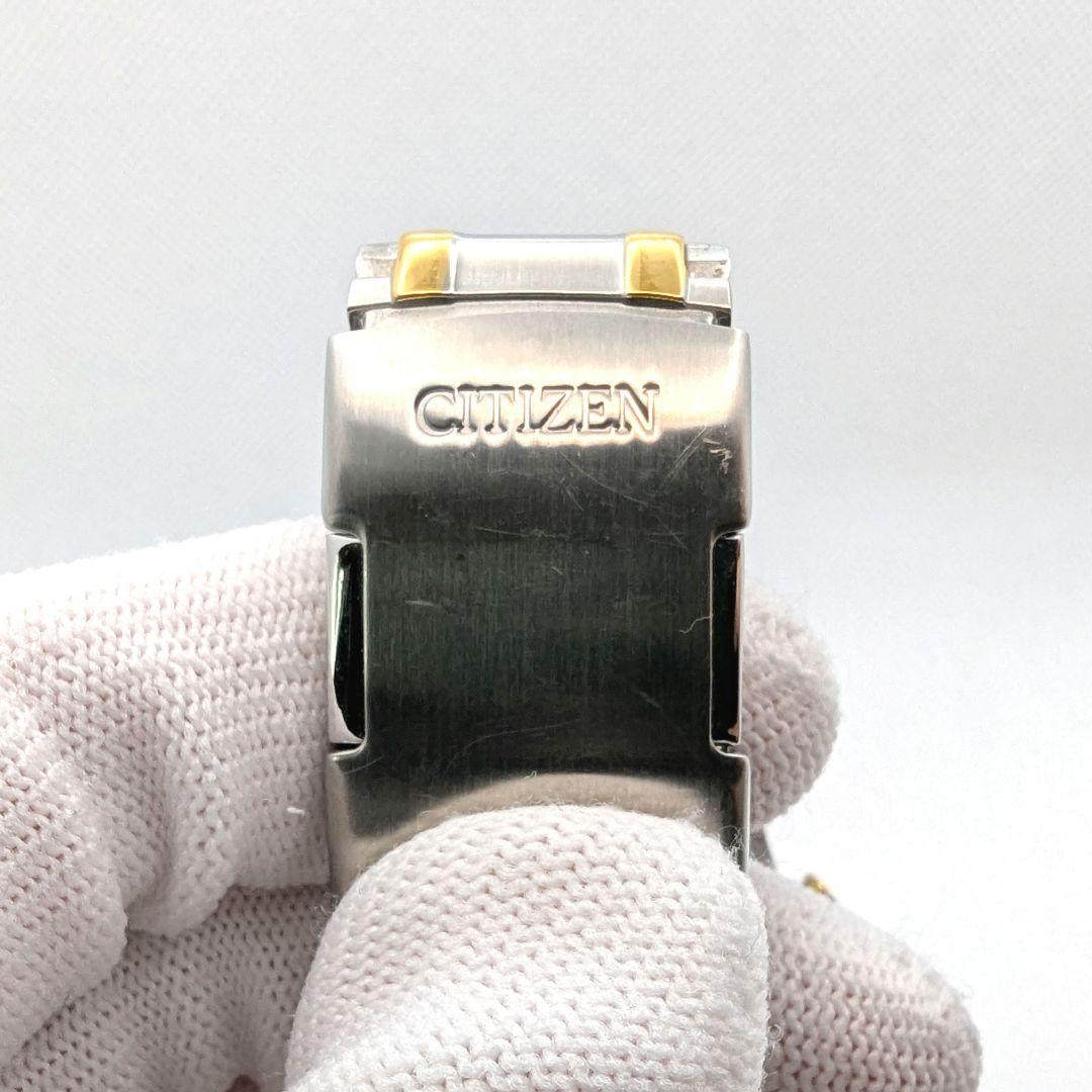 【稼働】CITIZEN アテッサ エコドライブ クロノグラフ コンビ 腕時計