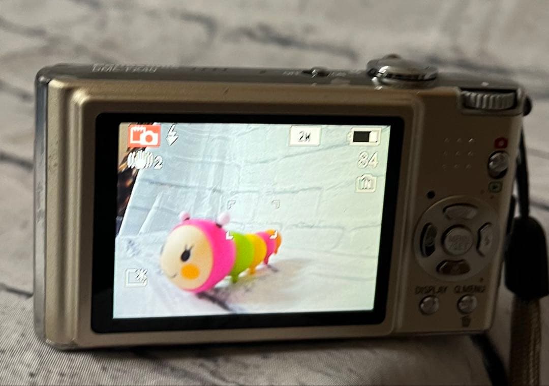 PanasonicパナソニックLUMIXゴールドコンパクトデジカメ中古