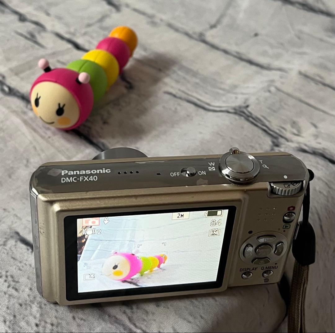 PanasonicパナソニックLUMIXゴールドコンパクトデジカメ中古