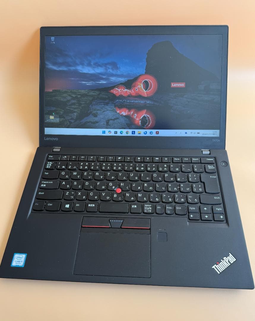 ThinkPad T470s 本体。おまけつけました。