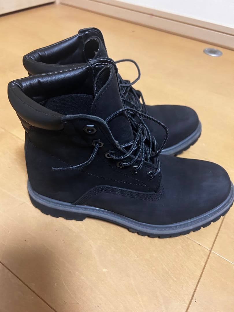 ティンバーランド、Timberland ブラック ワークブーツ