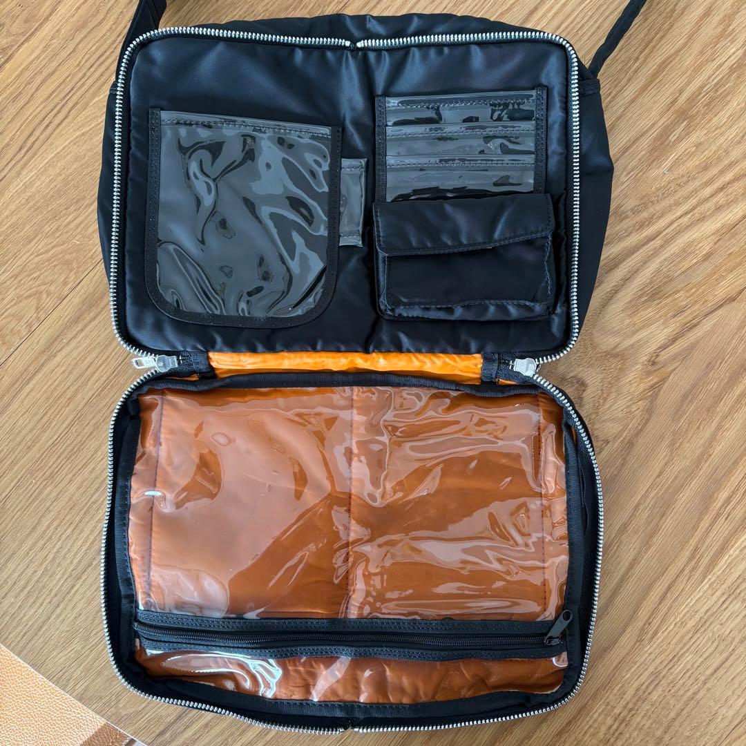 バッグ PORTER TANKER SLING BAG W zip L