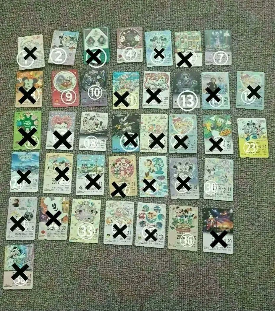 ディズニーリゾートフリー切符