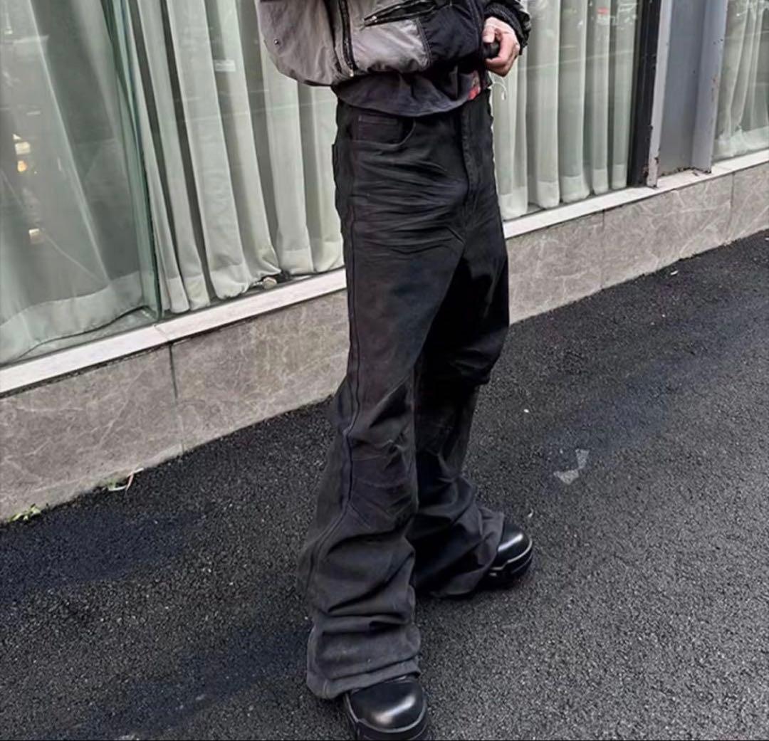 パンツ 00s Archive Flare Black Denim Pants