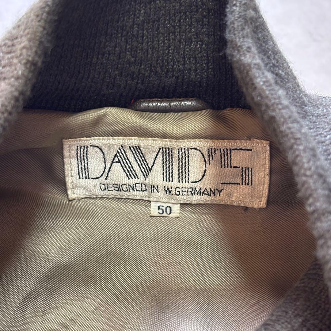 【Vintage】バルスタージャケット ラムレザー スタンドカラー 西ドイツ製