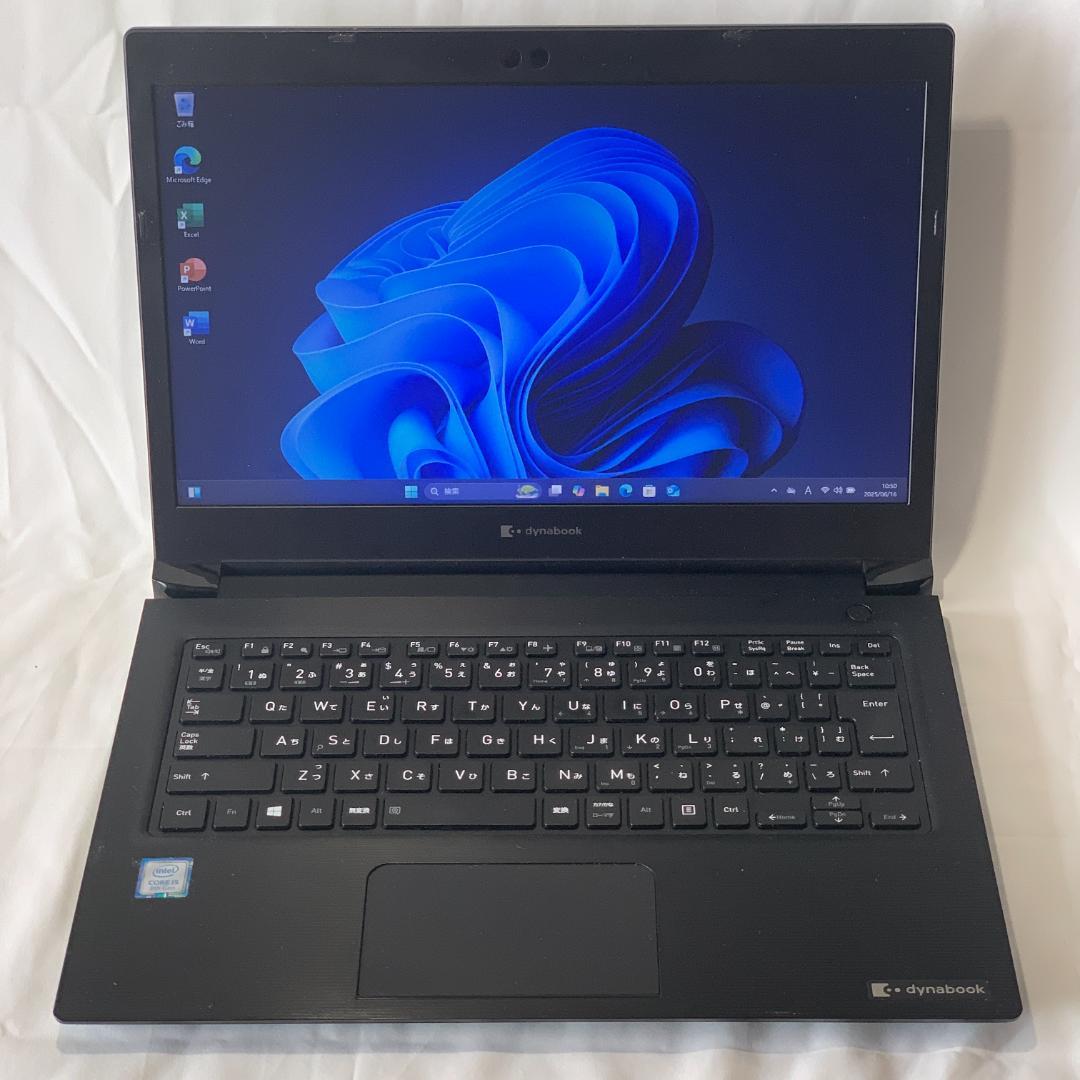T07B【美品】東芝 13.3型/i5第8世代/8GB/256GB a