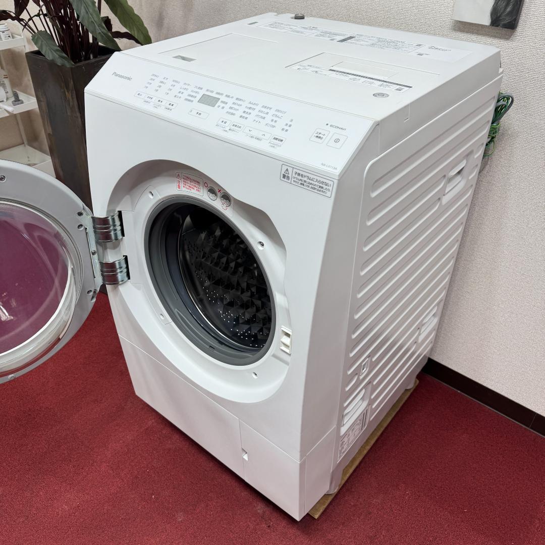3 都内23区配送無料　美品パナソニックドラム式洗濯乾燥機2021年製11/6㎏