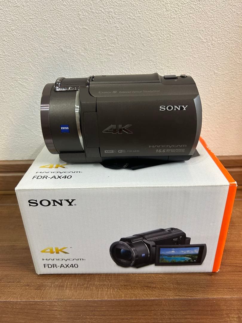 SONY 4k ハンディカメラ　FDR-AX40 ジャンク品