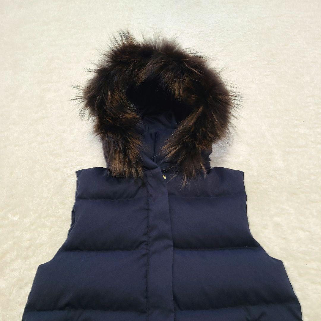 【美品】23年製　ビーイングバイビームス　河田フェザー　ダウンベスト　2WAY