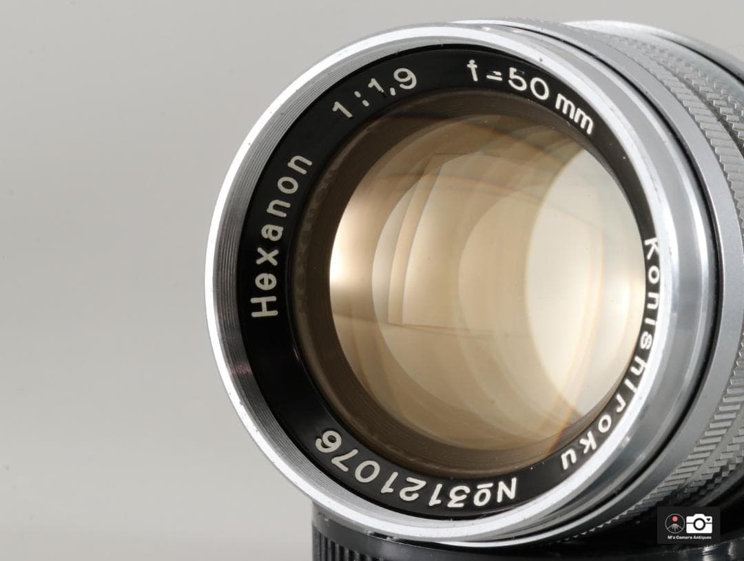 希少 Konishiroku Hexanon 50mm F/1.9 ライカＬ３９