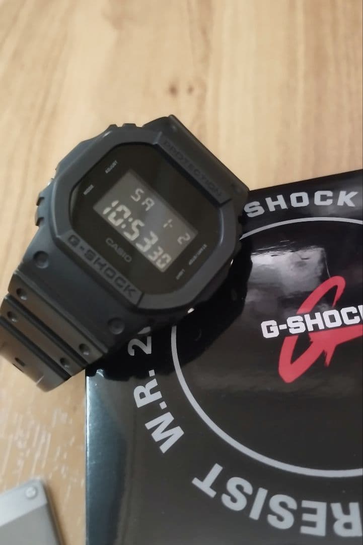 G-SHOCK DW-5600BB-1ER ブラック ヨーロッパ 逆輸入