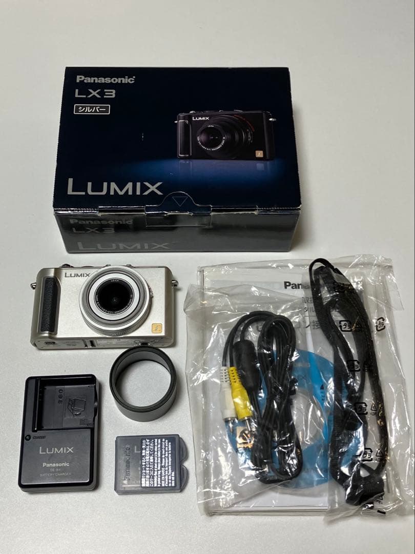 Panasonic LUMIX LX3 シルバー 本体　コンデジ【動作確認済】