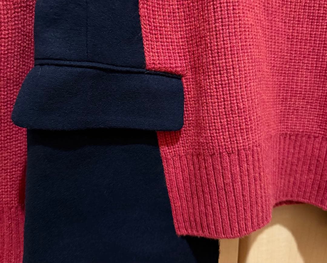 河北 麻友子【未使用に近い美品】★sacai サカイ★ウール ネックウォーマー付