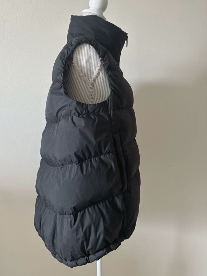 ユニクロ+J ジルサンダー　ダウンボリュームベスト　希少　黒　XXL