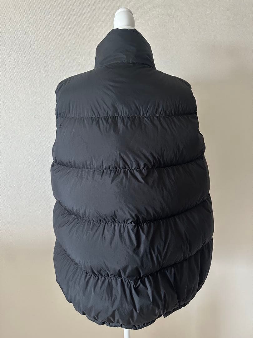 ユニクロ+J ジルサンダー　ダウンボリュームベスト　希少　黒　XXL