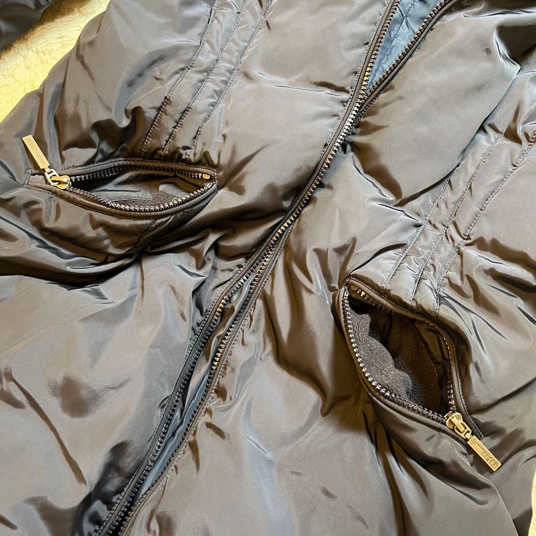 美品✨ EMMA&GAIA ロングダウンコート ネイビー 早い者勝ち