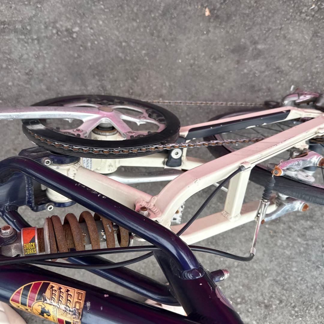 PEUGEOT 折りたたみ自転車 ネイビー　CRIQUET