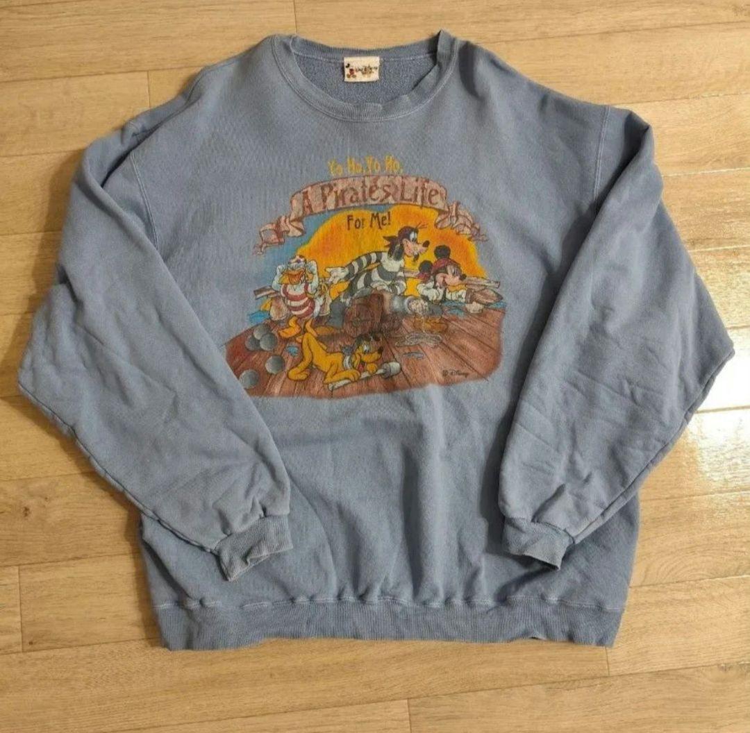カリブの海賊　ヴィンテージ　スウェット　Disney