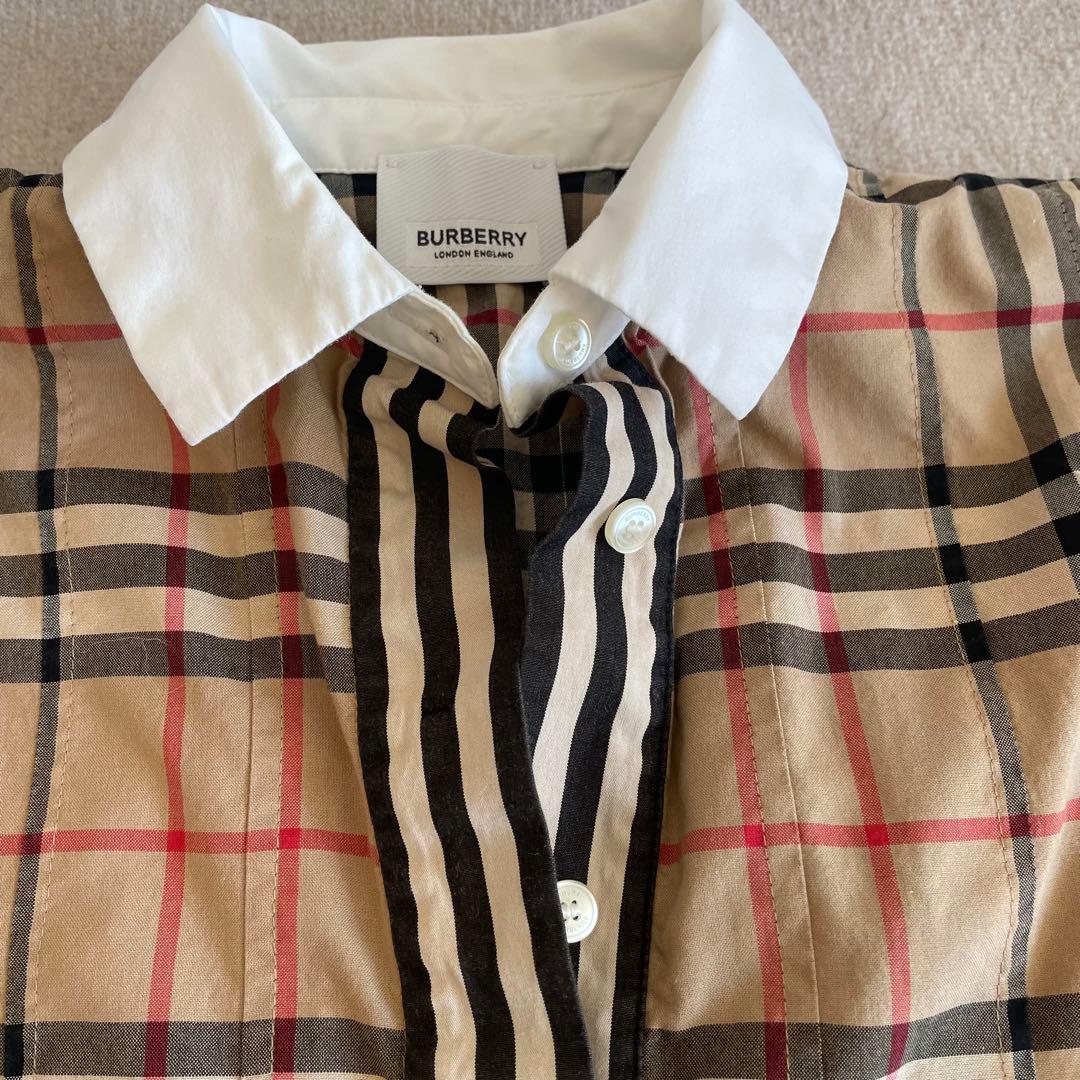 BURBERRY バーバリー柄ワンピース