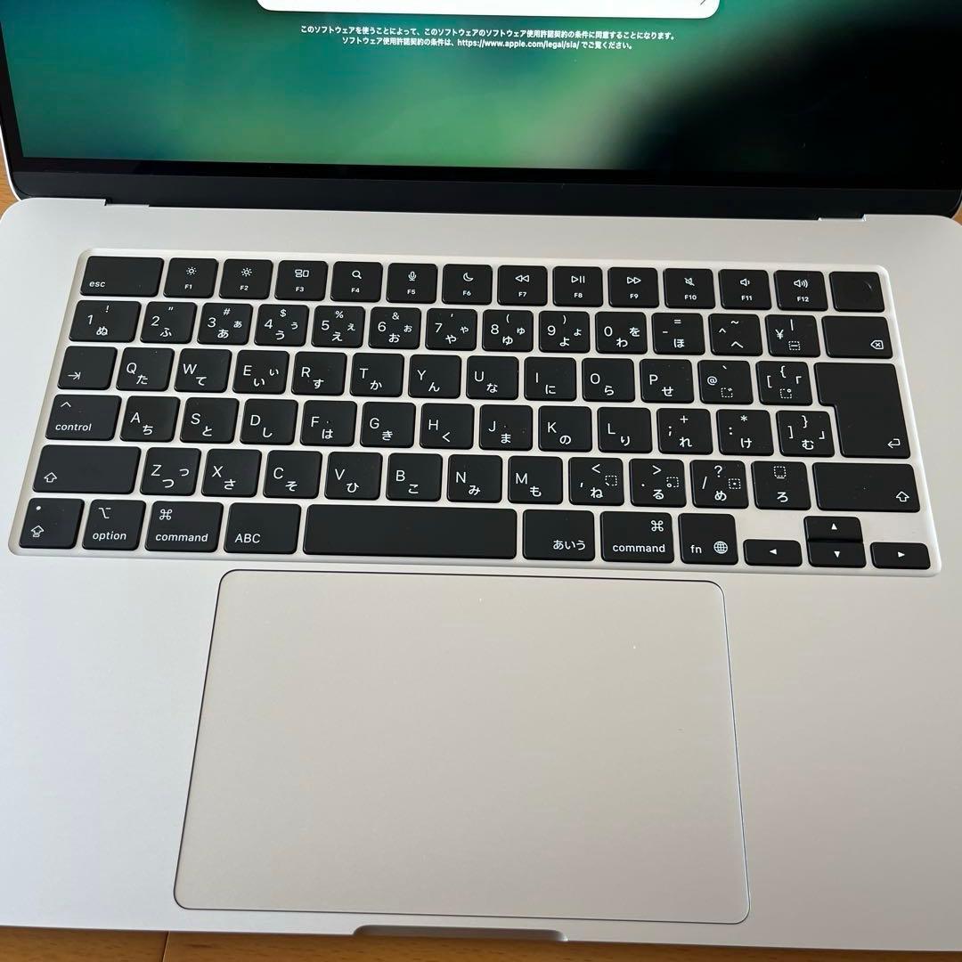 MacBookair15インチM4 16GB 512MB