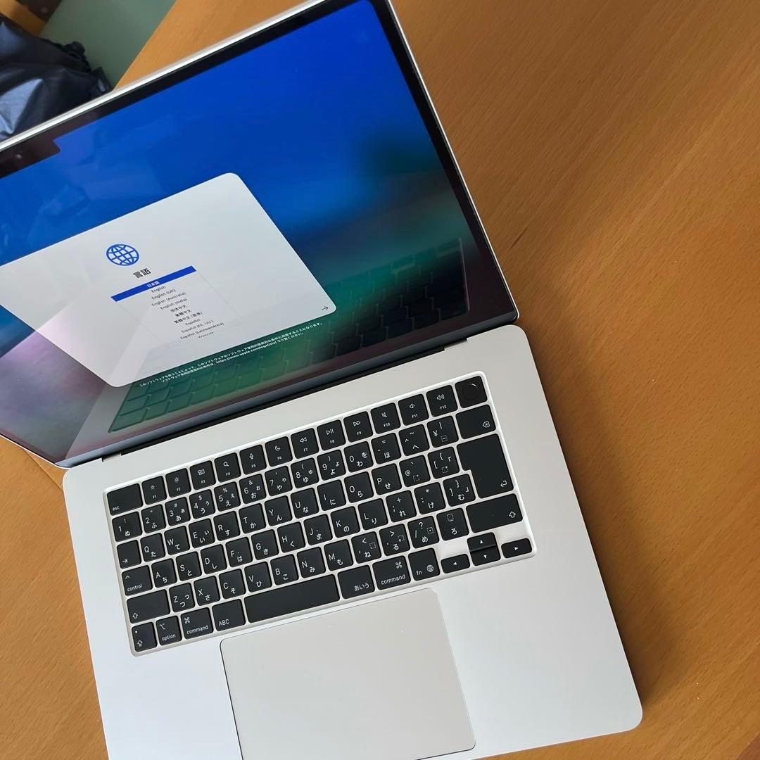 MacBookair15インチM4 16GB 512MB