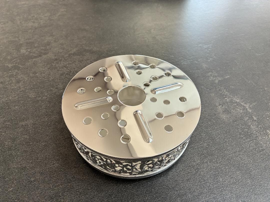 未使用品✨早川シルバー製 銀メッキ仕上げ ポットウォーマー