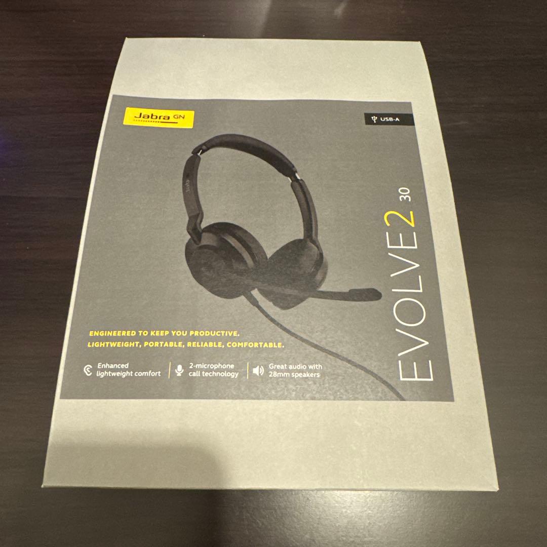 Jabra Evolve2 30 有線ヘッドセット