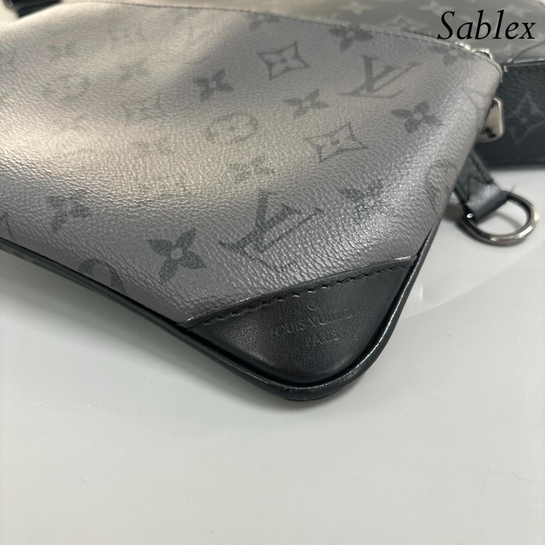 【極美品】ルイヴィトン モノグラムエクリプス トリオメッセンジャー M69443