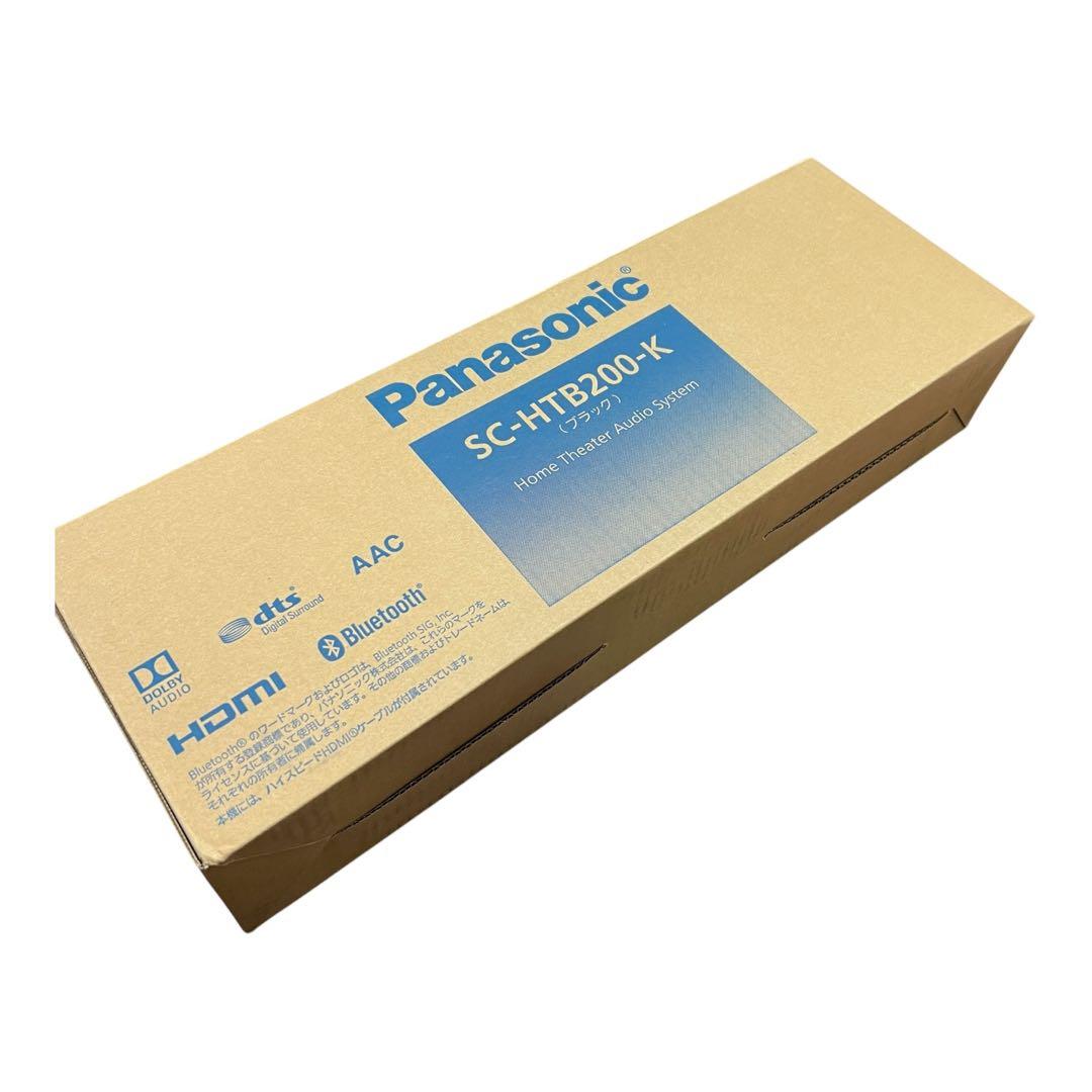 【値下げOK】Panasonic シアターバー　SC-HTB200-K