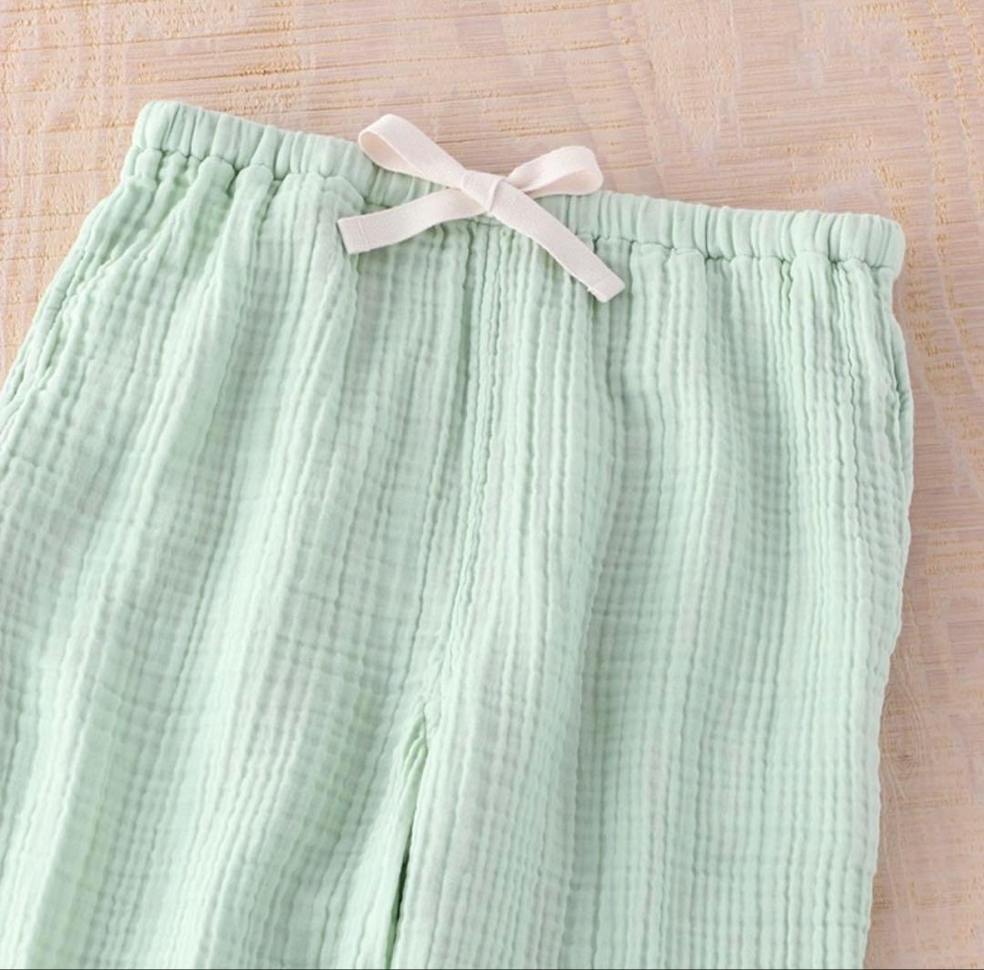 クレープガーゼ UCHINO カラー 半袖 レディース パジャマ