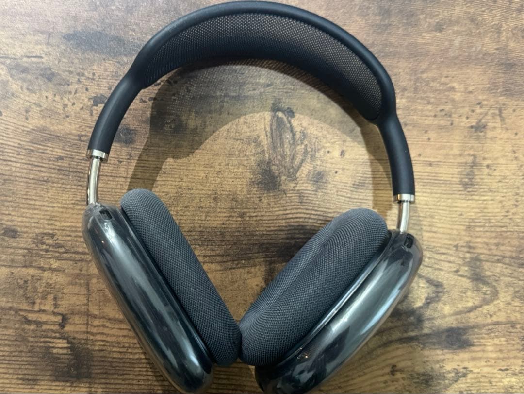 【美品】AirPods MAX ミッドナイト USB-C 箱,ケース付き