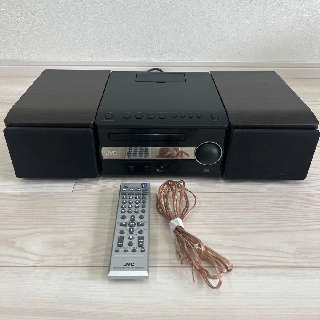 JVC CA-EXS3 CDプレーヤー USB接続オーディオシステム