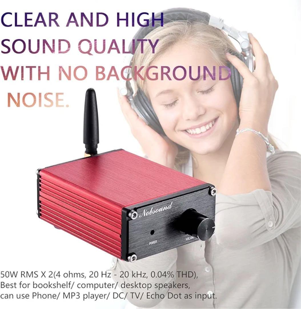 ♦️100ワット Bluetooth 4.2 Miniデジタルアンプ ステレオ