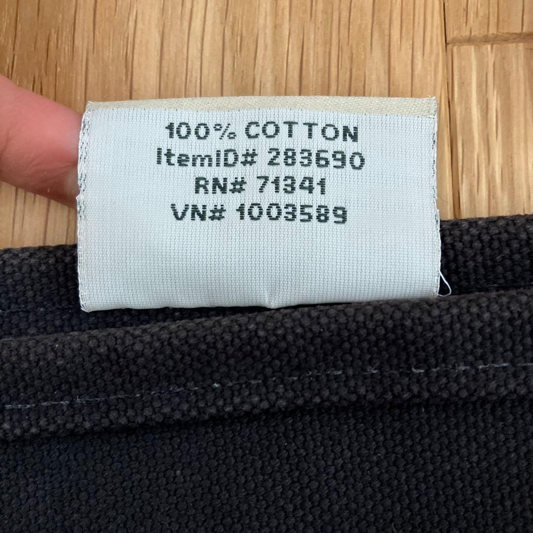 USA製　LLBEAN　エルエルビーン　トートバッグ　キャンバス　ブラック