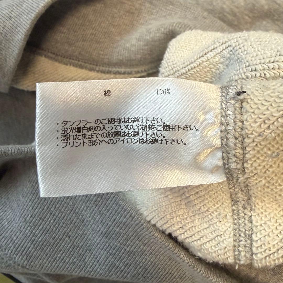 NO COFFEE ×LOOPWHEELER ちょいbigスゥェット　サイズM