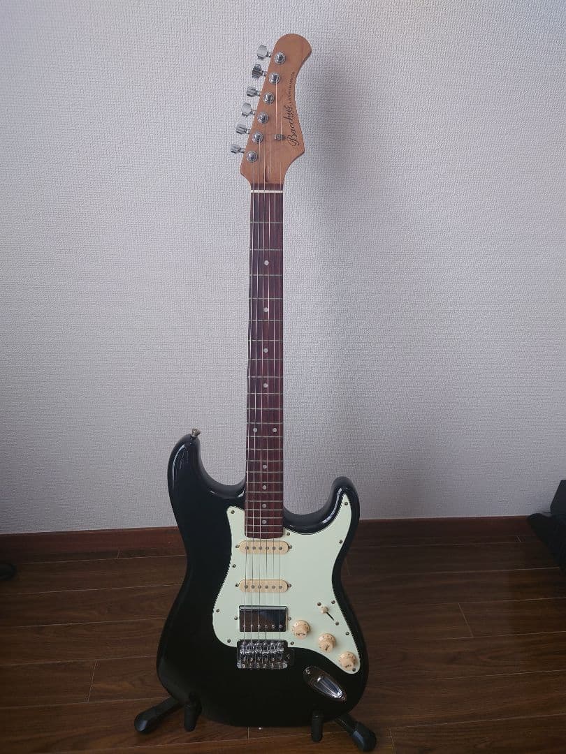 最終値下げ Bacchus BST-2-RSM/R BLK ストラト おまけ付き