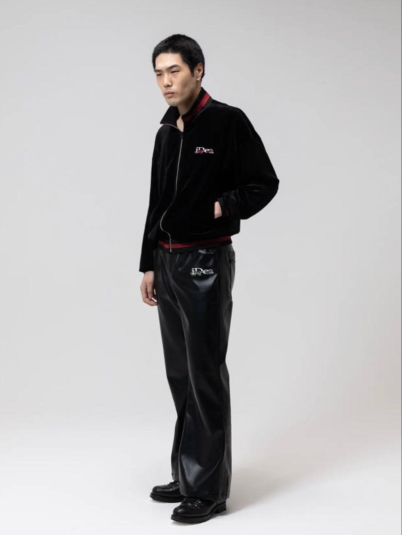 トップス OUROBOROS VELOUR TRACK JACKET (Black)