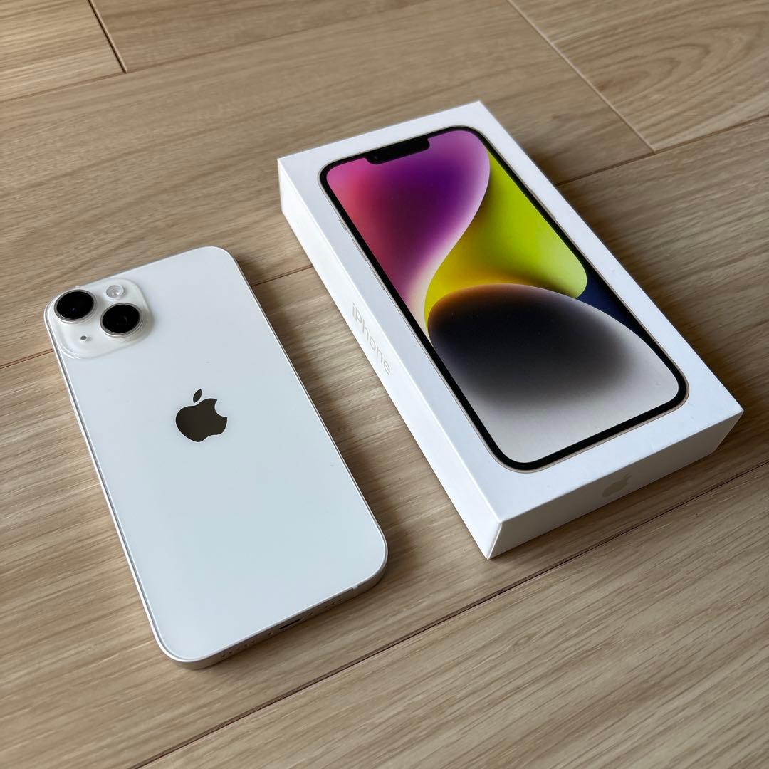 Apple iPhone 14 Starlight 128GB SIMフリー