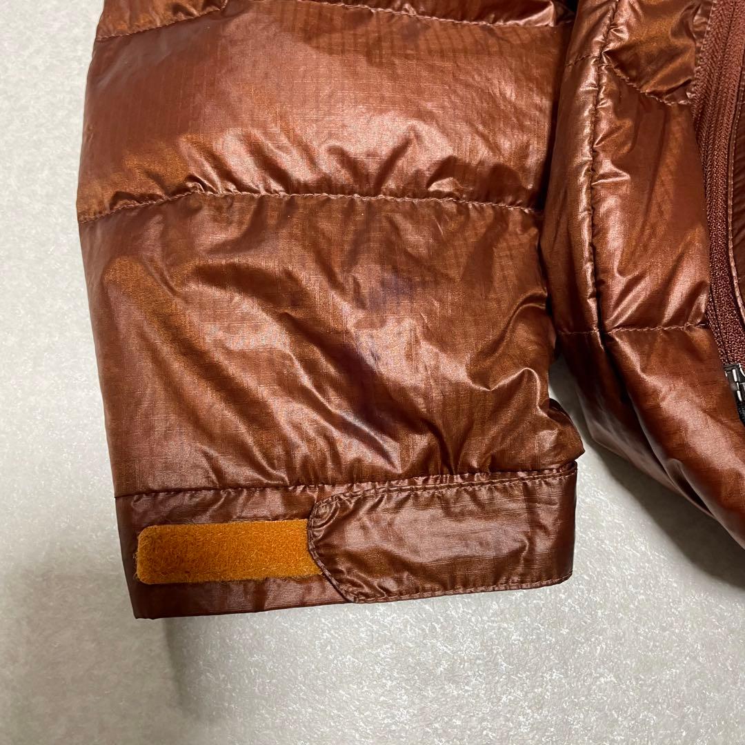 希少　コロンビア クレイターレイク　アルパインダウンパーカ　パフダウン　ブラウン