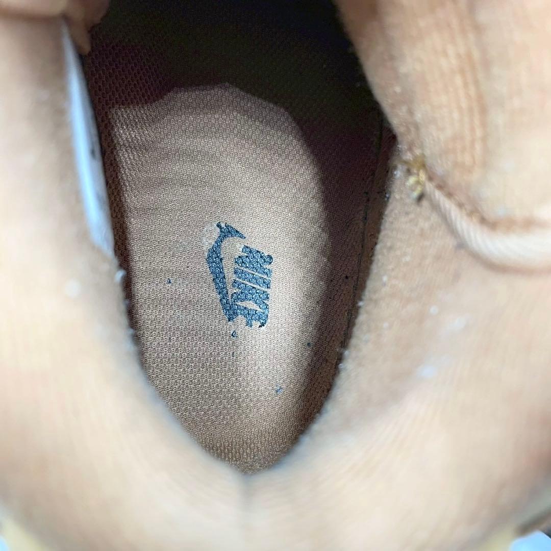 ナイキ スニーカー エアフォース1 ハイ ヌバック ベージュ 28 Y1507