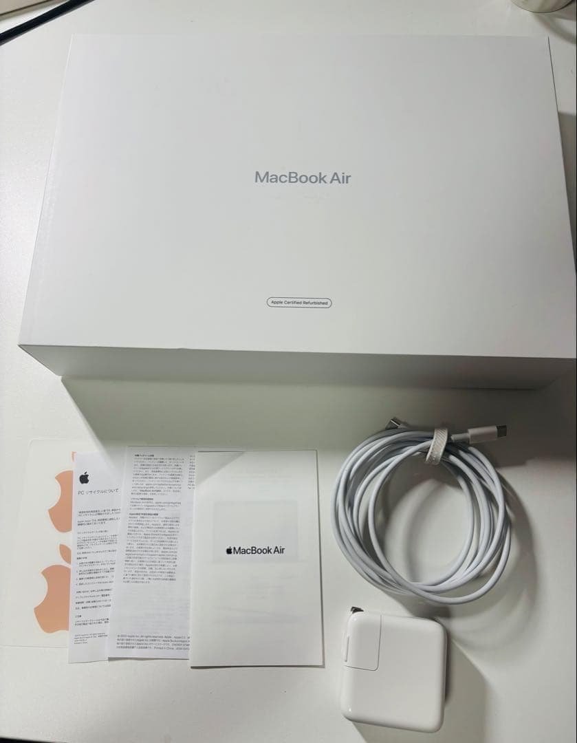 ⭐️MacBook Air M1 16GB／1TB 高性能 ローズゴールド 箱付