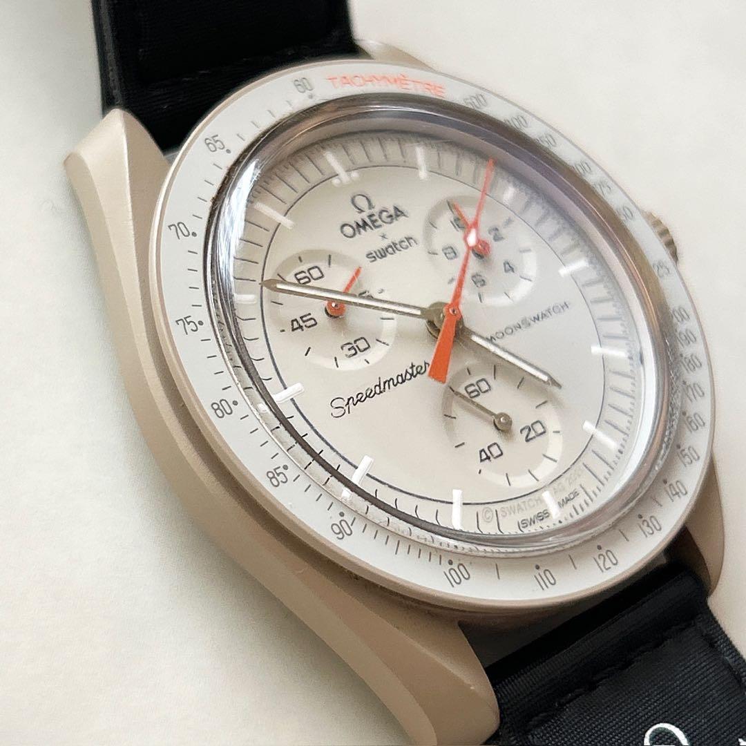 オメガ スウォッチ ミッショントゥジュピター スピードマスター 腕時計