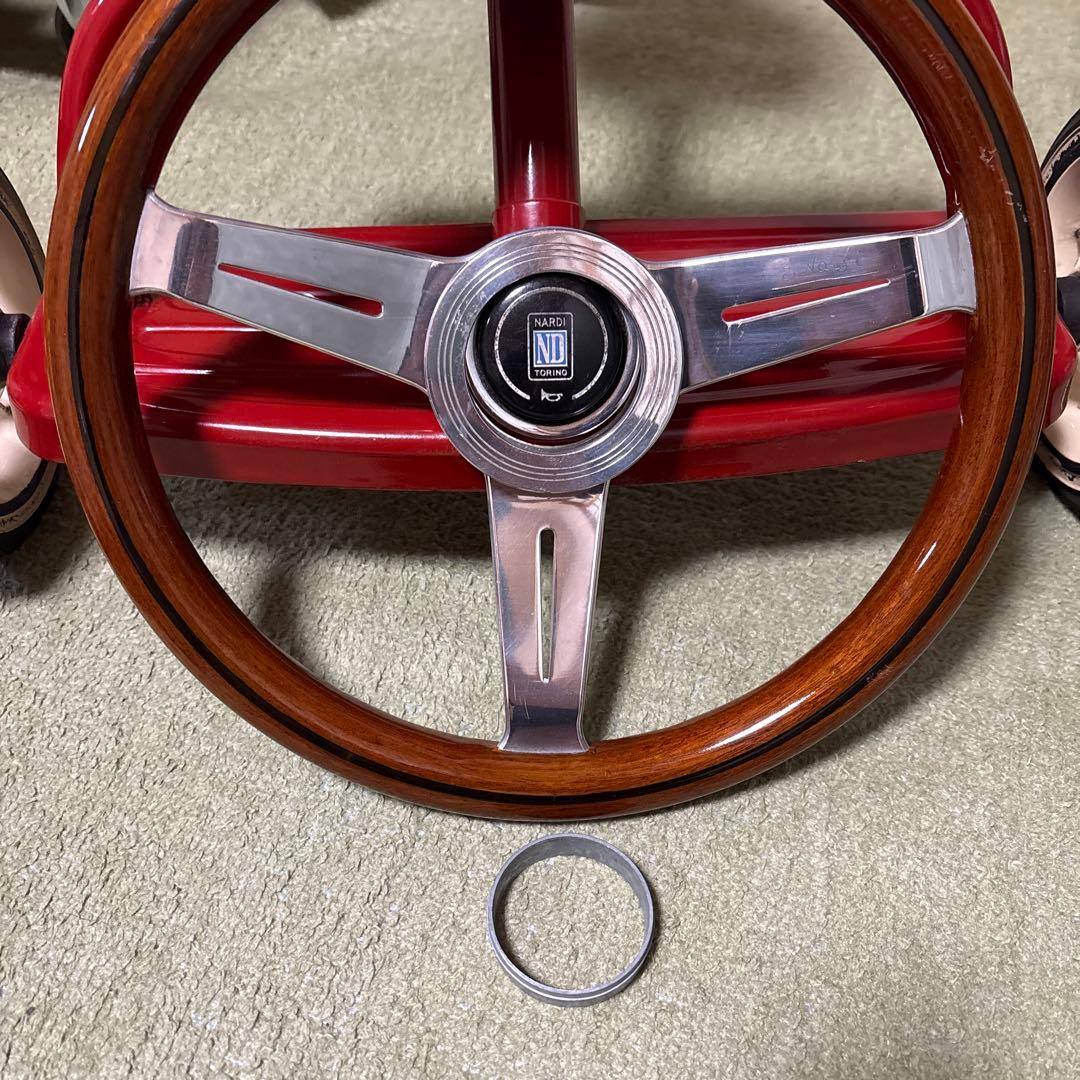 Nardi ステアリングホイール E. Nardiサイン入り33パイ