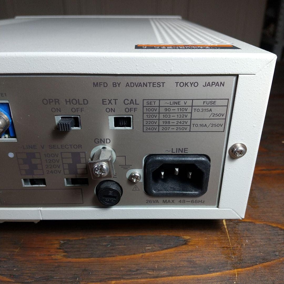 ADVANTEST アドバンテスト R6142 電源 / 電流発生器 測定器