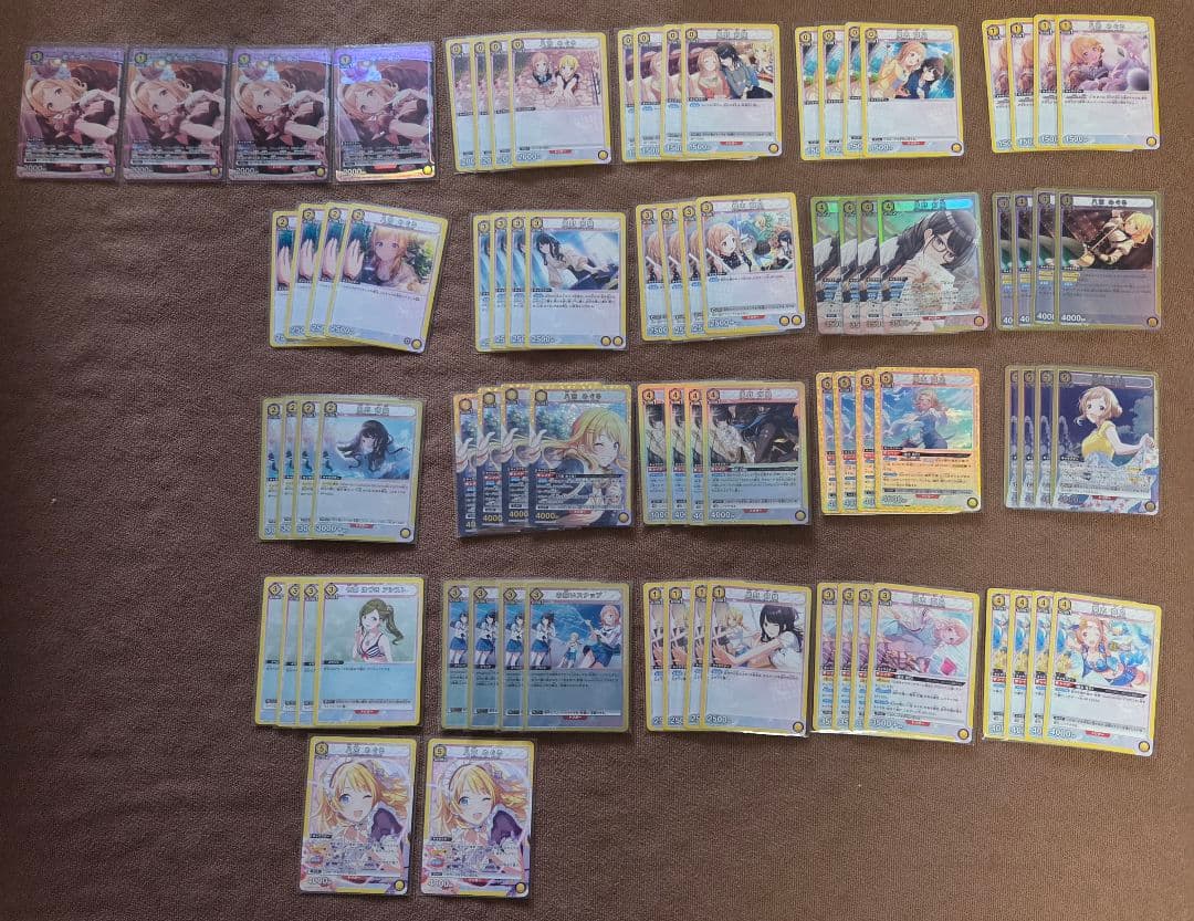 【ユニチケ入り82枚】イルミネ　 デッキ　調整パーツ付き　ユニオンアリーナ